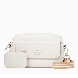 Kate Spade Rosie Pebbled Leather Flap Camera Crossbody Bag